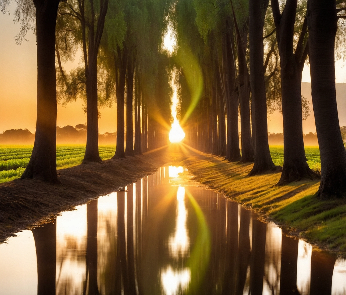 Risas y naturaleza